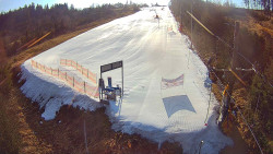 Kamera u nástupu na vlek svah A