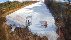 Kamera u nástupu na vlek svah A