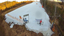 Kamera u nástupu na vlek svah A