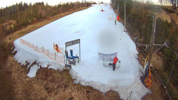 Kamera u nástupu na vlek svah A