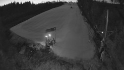 Kamera u nástupu na vlek svah A