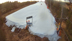 Kamera u nástupu na vlek svah A