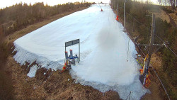 Kamera u nástupu na vlek svah A