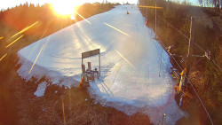 Kamera u nástupu na vlek svah A