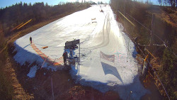 Kamera u nástupu na vlek svah A