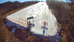 Kamera u nástupu na vlek svah A