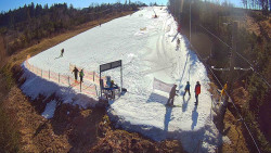 Kamera u nástupu na vlek svah A