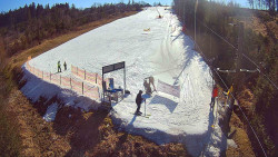 Kamera u nástupu na vlek svah A