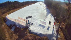 Kamera u nástupu na vlek svah A