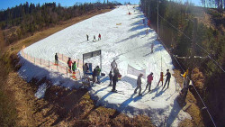 Kamera u nástupu na vlek svah A