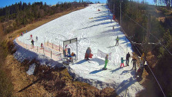 Kamera u nástupu na vlek svah A