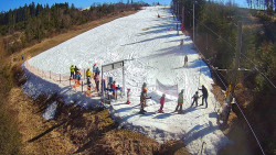 Kamera u nástupu na vlek svah A