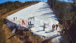 Kamera u nástupu na vlek svah A