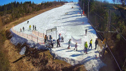 Kamera u nástupu na vlek svah A