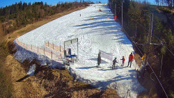 Kamera u nástupu na vlek svah A