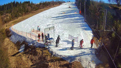 Kamera u nástupu na vlek svah A