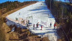 Kamera u nástupu na vlek svah A
