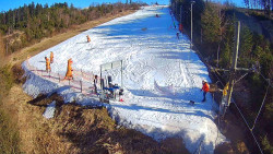 Kamera u nástupu na vlek svah A