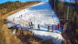Kamera u nástupu na vlek svah A