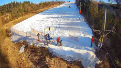 Kamera u nástupu na vlek svah A