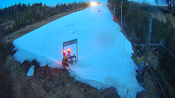 Kamera u nástupu na vlek svah A