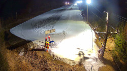 Kamera u nástupu na vlek svah A