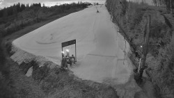 Kamera u nástupu na vlek svah A