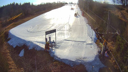 Kamera u nástupu na vlek svah A