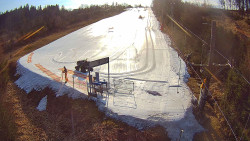 Kamera u nástupu na vlek svah A