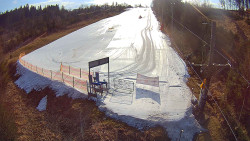 Kamera u nástupu na vlek svah A