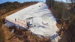 Kamera u nástupu na vlek svah A