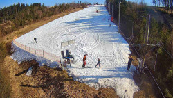 Kamera u nástupu na vlek svah A