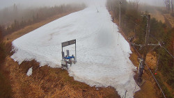 Kamera u nástupu na vlek svah A