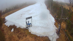 Kamera u nástupu na vlek svah A