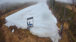 Kamera u nástupu na vlek svah A