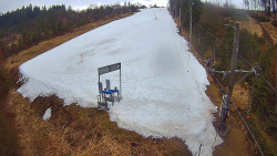 Kamera u nástupu na vlek svah A