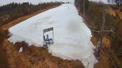 Kamera u nástupu na vlek svah A