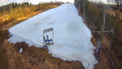 Kamera u nástupu na vlek svah A