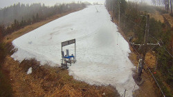 Kamera u nástupu na vlek svah A