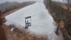 Kamera u nástupu na vlek svah A