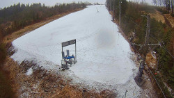 Kamera u nástupu na vlek svah A