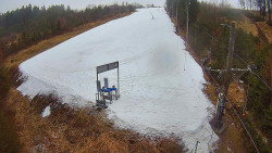 Kamera u nástupu na vlek svah A