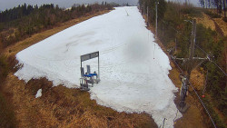 Kamera u nástupu na vlek svah A