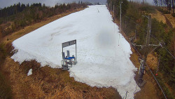 Kamera u nástupu na vlek svah A