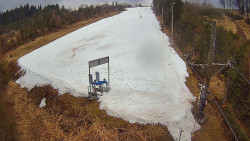 Kamera u nástupu na vlek svah A