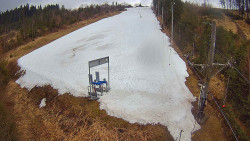 Kamera u nástupu na vlek svah A