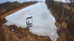 Kamera u nástupu na vlek svah A