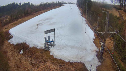 Kamera u nástupu na vlek svah A