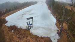 Kamera u nástupu na vlek svah A