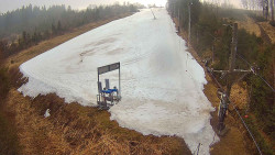 Kamera u nástupu na vlek svah A